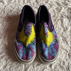 VANS - Purple tie dye sneakers
